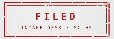Filed — intake desk
